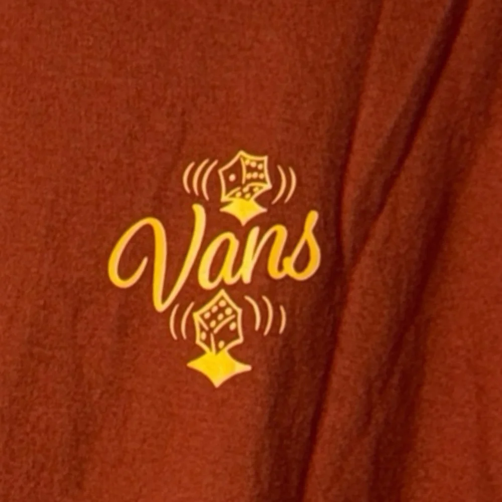 Vans “Off The Wall” Graphic Tee‎ - 66 Club Dice Design - Classic Fit - Size XL